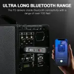 Xvive XV-P3D XLR 2li Bluetooth Alıcı Seti