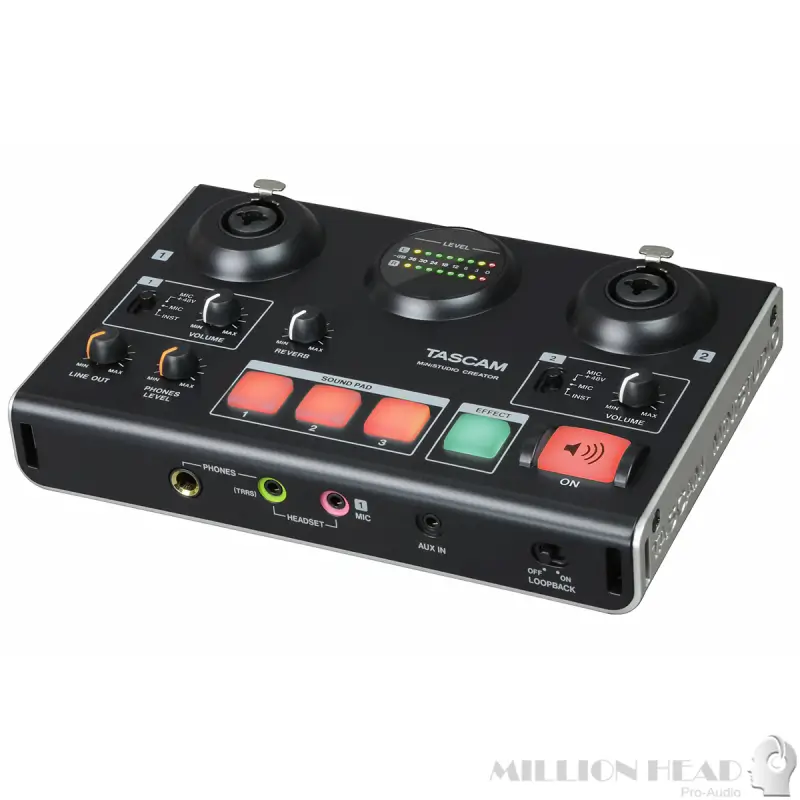 Tascam US-42B MiniStudio-SeriesCreator / USB Audio Interface