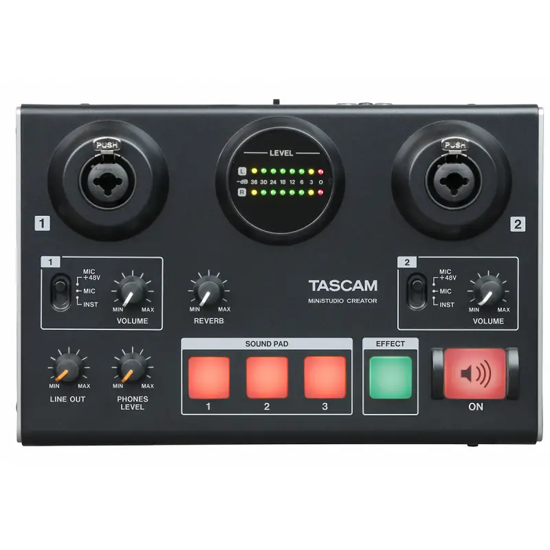 Tascam US-42B MiniStudio-SeriesCreator / USB Audio Interface