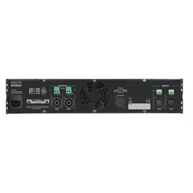Audac SMA750 DSP Power Amfi 2x750W/4-ohm