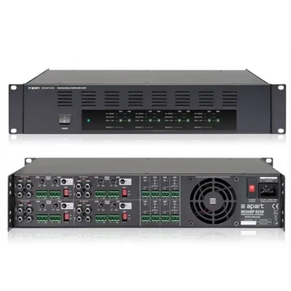Apart Revamp 8250 8x250W/4-ohm 8-kanal D-Class Amfi