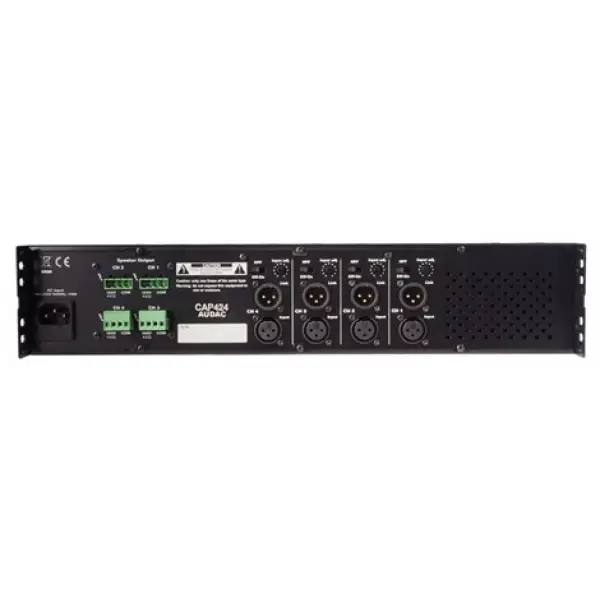 Audac CAP424 Quad Power Amfi 4x240W/100V