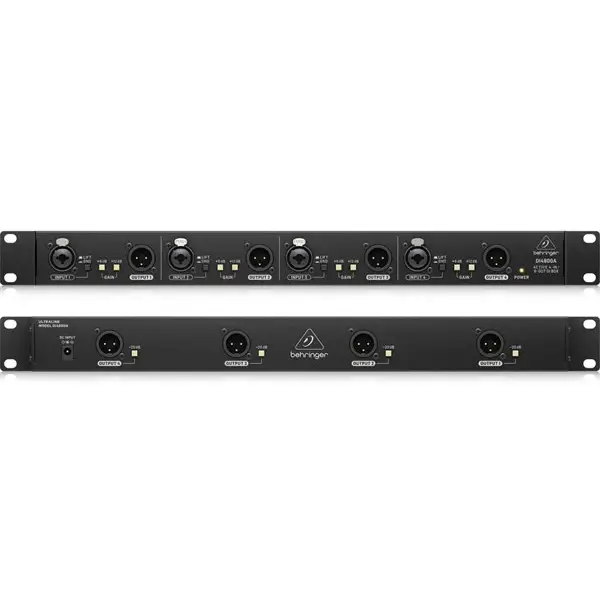 Behringer DI4800A 4 Kanal Aktif Di-Box Booster/Line Isolator