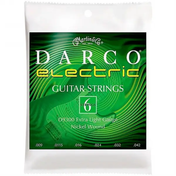 Martin Darco D9300 Elektro Gitar Teli, Extra Light 09-42