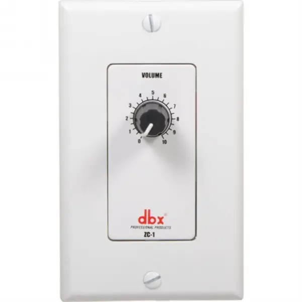 DBX ZC-1 AB Wall Montajed, Programmable Zone Volume Controller