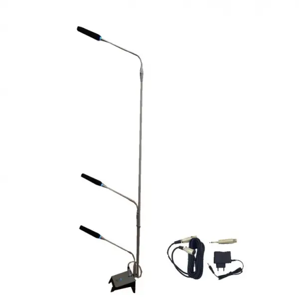 Machtig KG3414 3 Mikrofonlu Zemin Mikrofonu 35/80/140 cm ayarlı