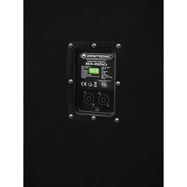 Omnitronic BX-1550 400W 15 inç Pasif Subwoofer