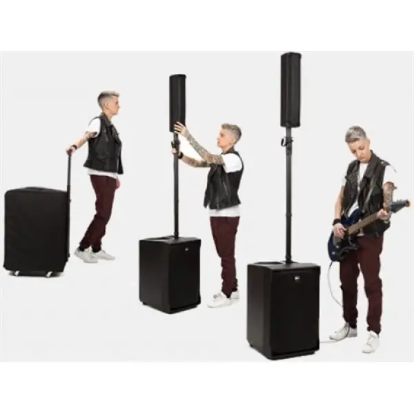 RCF EVOX JMIX8 12 inç SUB + 8x2 Vertical Array with mixer, APP, 128-dB
