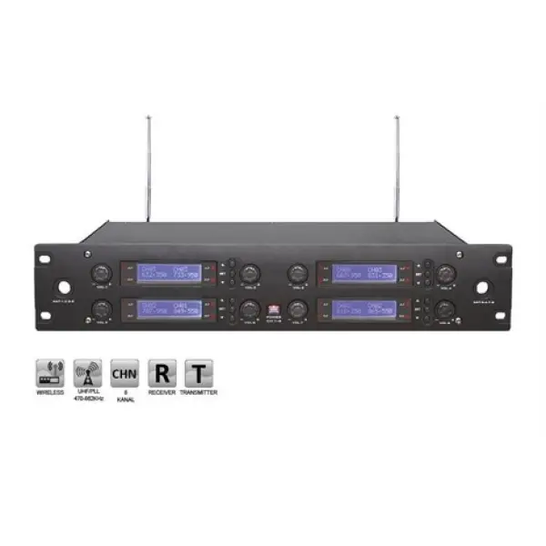 ROOF R-8000 Kablosuz Receiver, 8 Mikrofon İçin