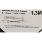 Metex PCB30 Hybrid Aktif Hoparlör Sinyal Kablosu, (3x1,5mm Elektrik ve 2x0.22 Sinyal) metre seçiniz