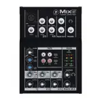 Mackie MIX5 Stüdyo Mikseri, 5 Giriş 1 Kanal Mono - 2 Kanal Stereo
