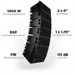 RCF HDL 6-A 2x6 Aktif Line Array Module, 1400W