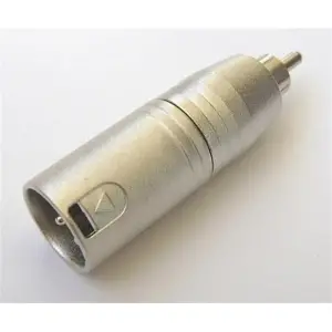 TTAF K-111 Xlr Erkek Den Rca Erkek Cevirici Adaptör (mono)