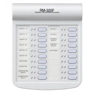 Toa Rm-320F Fireman S Mikrofon Genişletme Ünitesi