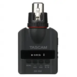 Tascam DR-10X Dijital Ses Kaydedici, Mic-Plug-On with XLR Connector