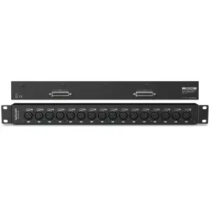 Tascam BO-16DX-IN Breakout Box with 16 Balanced In XLR(F) to 2* SUB-D25