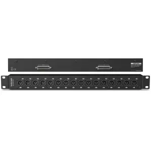 Tascam BO-16DX-OUT breakout Box with 16 Balanced Outputs XLR(M) from 2* SUB-D25