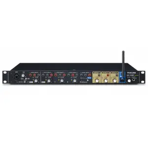 Tascam MZ-123BT Compact Multi-Zone Audio Mixer with Bluetooth, 19, 1U