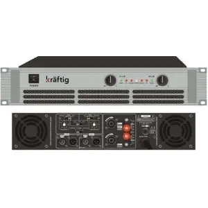 Machtig KP1000 Power Amfi 2x300W/4-ohm