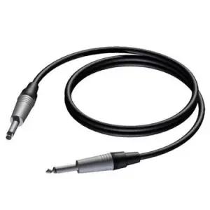Procab CAB601/3 6.3 mm TS to TS 3-metre Gitar kablo
