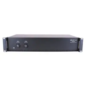 Mikafon DP1000 Power Amfi 2x500W/100V | Yönetilebilir Network IP
