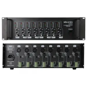 Mikafon D2000 Power Amfi 8x225W/4-ohm