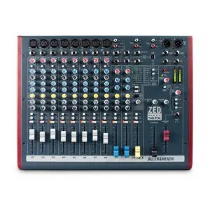 Allen & Heath ZED60-14FX  12 Kanal (8 Mono / 2 Stereo) Analog Deck Mixer