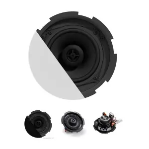 Audac CIRA524/W 2-yollu 5 inç Tavan Hoparlörü 24W/100V 8-ohm Beyaz