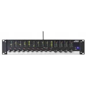 Audac PRE240 | 4-zone 10-kanal Stereo Preamplifier Mixer | Bluetooth 4.2