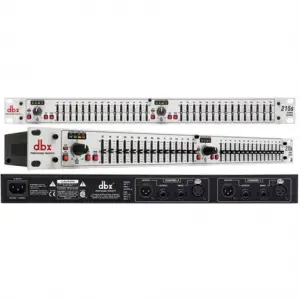 DBX 215s Dual 15 Band Graphic Equalizer