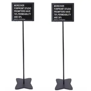 Fortinge PROM17-D-HB Çift 17 Miting Prompter - Çiftli Set, Parlaklık 1000 cd/m²