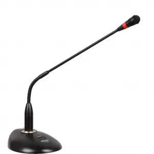 HTDZ HT-D38 Masa Üstü Gooseneck Mikrofon, 45 cm Hypercardioid