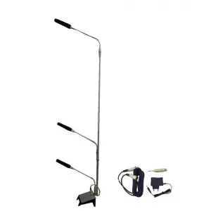 Machtig KG3414 3 Mikrofonlu Zemin Mikrofonu 35/80/140 cm ayarlı