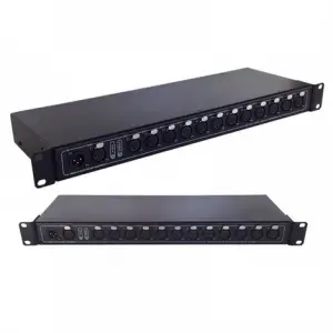 Nebula IDS-12 (3-Pin) 12 Kanal Dmx Splitter, Booster, optik koruma