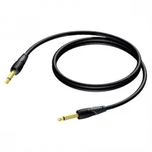 Procab CLA600/3 Tek 6,3mm jaktan Tek 6,3mm jaka, 3.0 Metre kablo