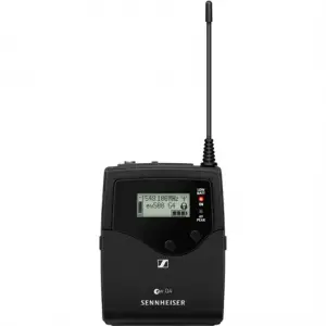 Sennheiser SK 500 G4-AW+ Bodypack transmitter with 1/8 inç audio input socket (EW connector),frequency range: AW+ (470 - 558 MHz)