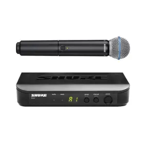SHURE BLX24E/B58 Beta58 Portatif Kablosuz Mikrofon Seti