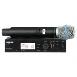 SHURE ULXD24E/B87A Kablosuz Mikrofon Seti, Beta87A