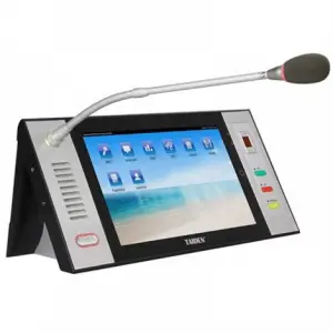 TAIDEN HCS-8338ADE Delegate Multimedia Congress Terminal (10 inç 1280x800 LCD, champagne panel + black base)