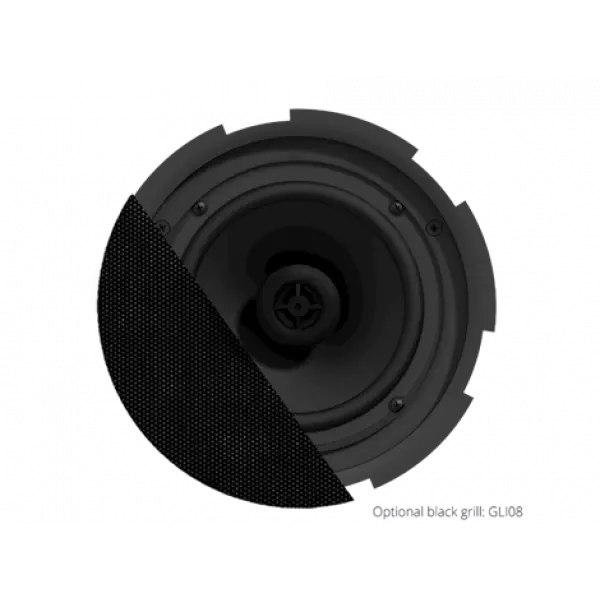 Audac CIRA840D 2-yollu 8 inç tavan Hoparlör 80W/prg 16-ohm, beyaz