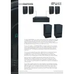 Apart Pubdrive-2000 3 Kanal Power Amfi 2x400W + 850W