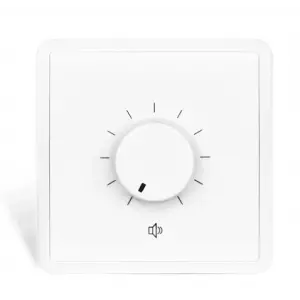 Audac VC3062/W 100V volume controller 60W 80 x 80 mm