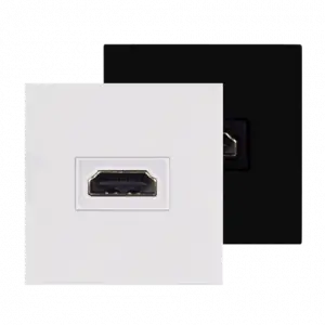 Audac CP45HDM/B Connection plate HDMI 45 x 45 mm