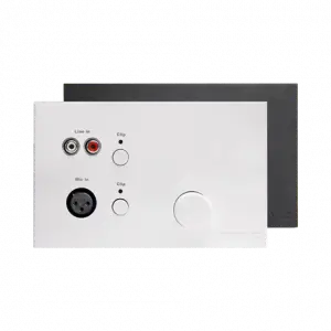 Audac WP523/B Remote wall mixer for LX523