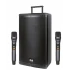Wöller W-1540 DSP 15 Mobil Hoparlör | 400W Hoparlör | Çift El Kablosuz Mikrofonlu | USB, Bluetooth