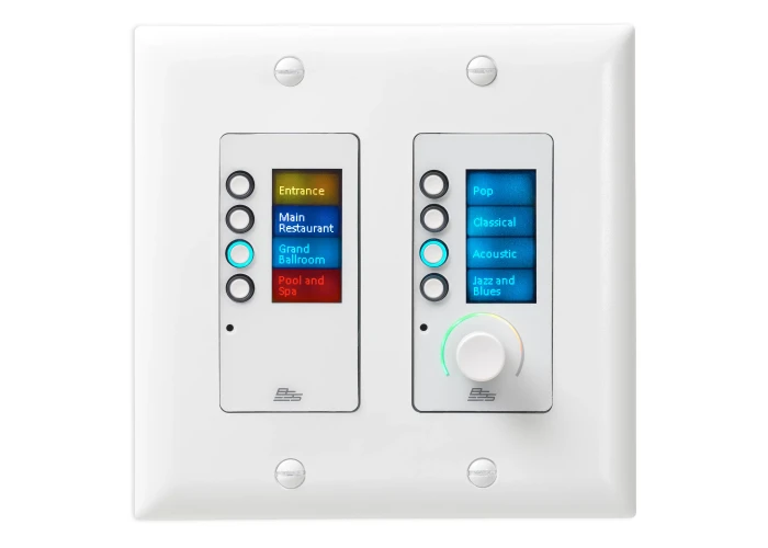 BSS EC-8BV Ethernet Controller with 8 Buttons and Volume