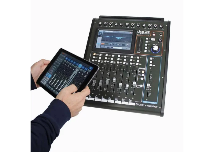 Studiomaster Digilive16 Dijital Mikser 16-kanal 8 Out 6 Aux