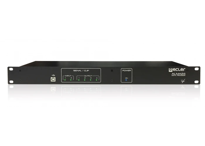 ECLER ALMA24 2x4 | digital loudspeaker manager | USB