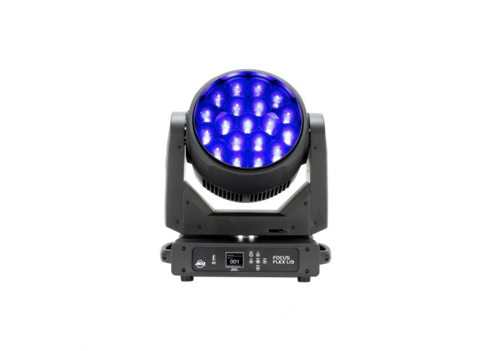 ADJ Lighting Focus Flex L19 19x40-Watt Led Movinghead Wash, RGBL