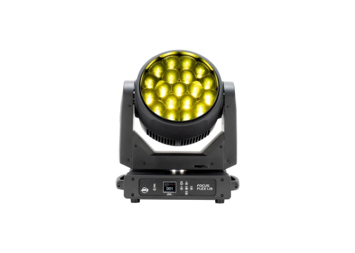 ADJ Lighting Focus Flex L19 19x40-Watt Led Movinghead Wash, RGBL